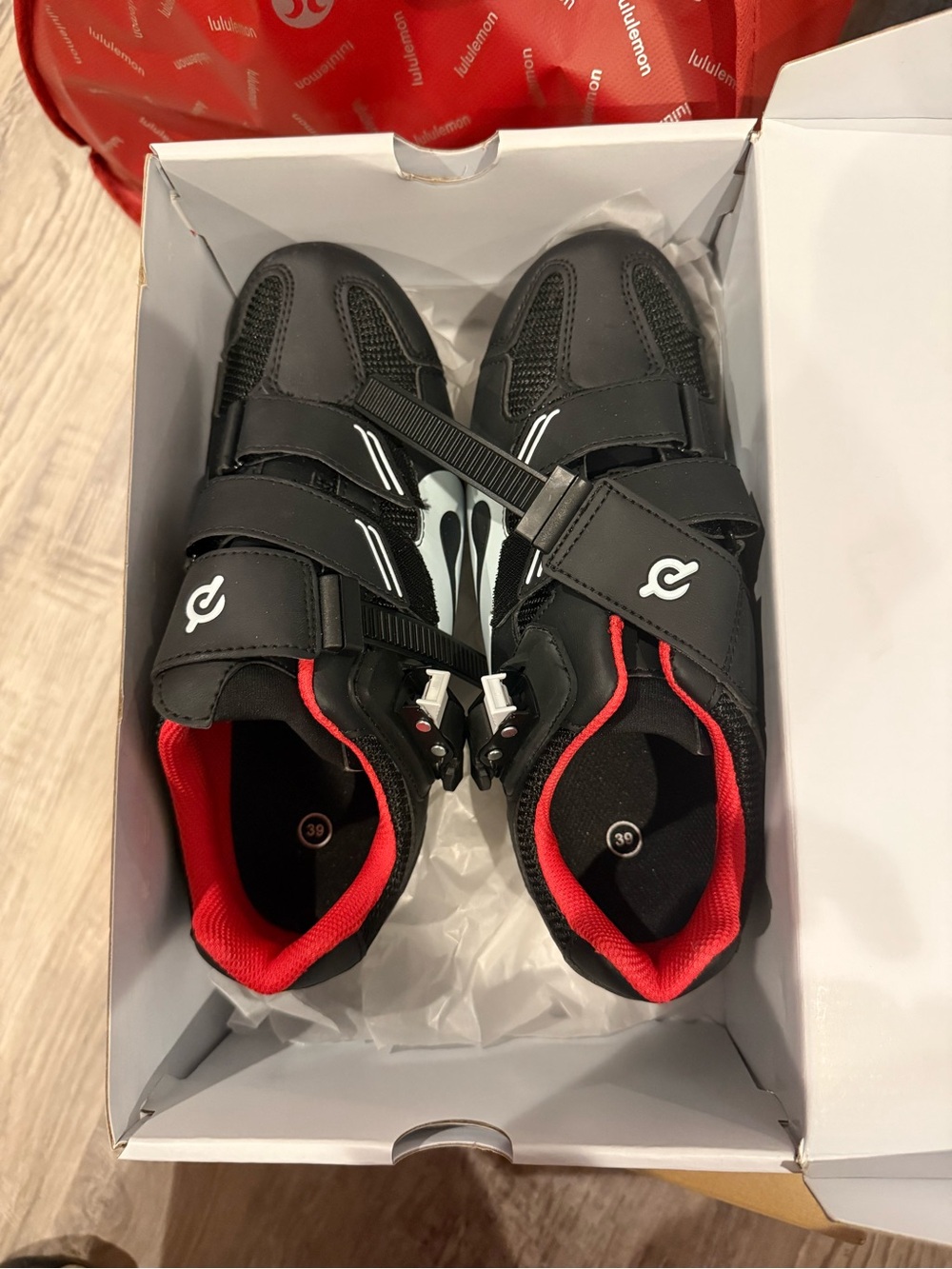 Peloton biking shoes